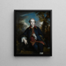 Ritratto di Charles Brandling - Sir Joshua Reynolds — quadro incorniciato alla parete