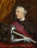 Ritratto di George Townshend, I marchese Townshend – Sir Joshua Reynolds — ritratto a mezza figura in armatura con fascia rossa ed elmo
