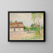 Paesaggio rurale estivo - Sofija Paraszczuk — quadro incorniciato alla parete