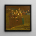 Ricordo dell'Olanda in attesa di navi in ritorno - Wassily Kandinsky — quadro incorniciato alla parete