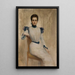 Portrait of a Woman - Stanisław Batowski-Kaczor — framed artwork on a wall