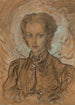Portrait von Madame Boreniakowa Hermina Boreniok - Stanisław Ignacy Witkiewicz — Ansicht des Kunstwerks