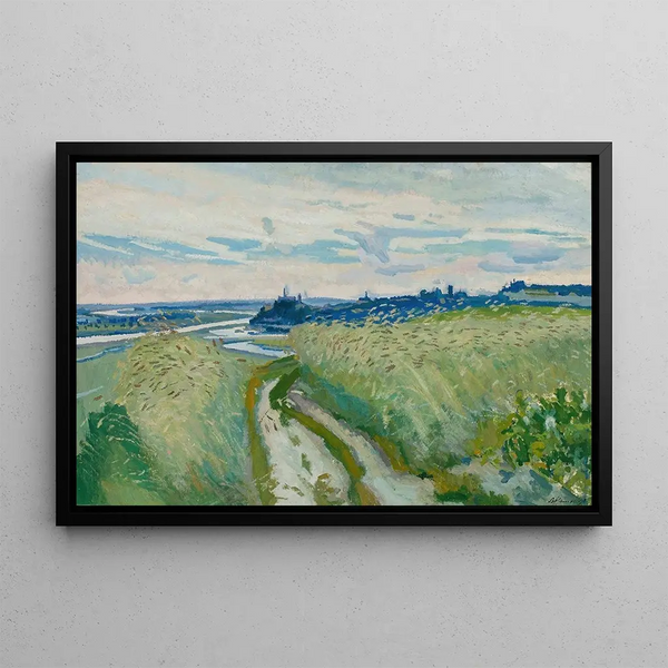Stanisaw Kamocki - Landscape with a road.webp