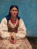 Portrait Painting of Jadwiga Mikołajczykowa - Stanisław Kamocki — artwork view