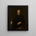 Portrait de Władysław Bogusławski - Stanisław Lentz — gerahmtes Bild an der Wand