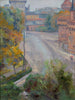 Le Barbican und die Aussicht auf die Florianska-Straße von der Zacisze-Straße - Stanisław Wyspiański — Ansicht des Kunstwerks