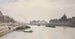 Il ponte delle Arti visto dal ponte Royal - Stanislas Lépine — vista dell’opera