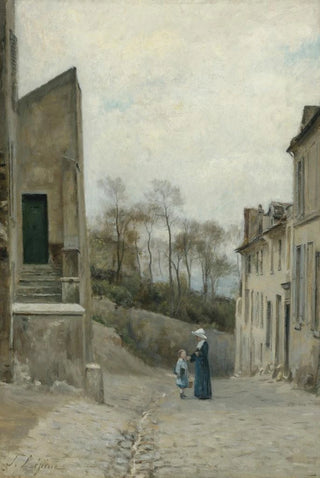 Stanislas Lpine - Montmartre la rue Cortot.webp