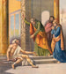 Pierre et Jean au temple - Stecher Litho & Co.. — artwork view