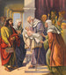 La présentation de l'enfant Jésus au temple - Stecher Litho & Co.. — artwork view