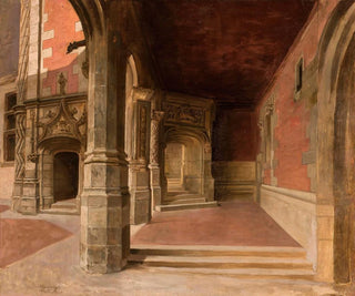 Stefan Bakaowicz - Cloister At The Blois Castle.webp