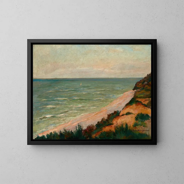 Vue vers Rozewie - Stefan Filipkiewicz — gerahmtes Bild an der Wand