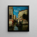 Venice Painting - Stefan Popowski — framed artwork on a wall