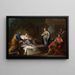 Antiochus aspirant à Stratonice - Stefano Pozzi — gerahmtes Bild an der Wand
