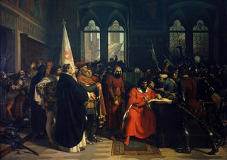 Stefano Ussi - Expulsion Of The Duke Of Athens.webp
