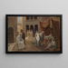 Mercato degli schiavi - Stephan Sedlacek — quadro incorniciato alla parete