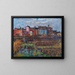 Italienisches Landschaftsgemälde - Stephanie Hollenstein — gerahmtes Bild an der Wand