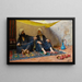 Un momento di riposo - Stephen Wilson Van Schaick — quadro incorniciato alla parete