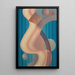 Composition n° 61 - Stuart Walker — gerahmtes Bild an der Wand