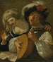 Un duo - Atelier di Dirck van Baburen — vista dell’opera
