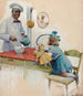 Publicité für die Grießcreme « Ein Besuch beim Chef » - Susan E. Arthurs — Ansicht des Kunstwerks