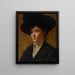 Studio di un cappello - Susan Merrill Ketcham — quadro incorniciato alla parete
