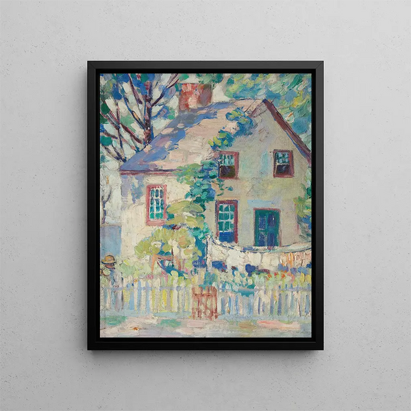 Susette Inloes Schultz Keast - House in Lumberville.webp