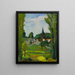 Kirche der alten Mühle bei Compiègne Oise - Suzanne Valadon — gerahmtes Bild an der Wand