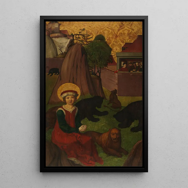 Swiss Painter - Saint Agapitus of Praeneste in the Arena.webp