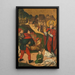 Saint Remi et le blé en feu - Pittore svizzero — quadro incorniciato alla parete