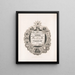 Gebets-Emblem - T. C. Fielding — gerahmtes Bild an der Wand