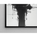 Abstraktes Schwarz-Weiß-Gemälde – Abstrakte Impuls | Minimalistisches Energetisches Poster