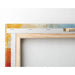 Quadro Astratto – Silhouette nell’Astrazione | Poster Murale dai Colori Contrasti e Forme Diffuse