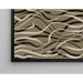 Reproduktion des Gemäldes Bohème - Wellen in Beige und Schwarz