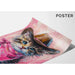 Quadro Chat Cow-boy - Stile Pop e Casual