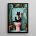 Painting Cat and Reading - Offbeat Relaxation Moment