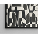 Quadro Design – Curve Astratte | Poster Nero e Bianco Geometrico Moderno