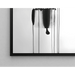 Abstract Minimalist Black and White Reflection Poster | Elegant and introspective contemporary poster
