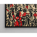 Pop Art – Abstrakte Figuren | Poster Urbanes Grafik Rot und Schwarz