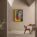 Quadro Pop Art – Visage Pop | Poster Grafico Colorato Stile Lichtenstein