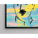 Street Art Painting – Charlie Chaplin Pastel | Colorful Pop Art Poster in Minimalist Style