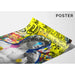 Street Art Painting – David Punk Pop | Poster Colorful Graffiti Urban Style