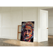 Quadro Street Art – Mosaico Moderno di Einstein | Poster Ritratto Tipografico Colorato