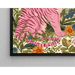 Quadro tigre - Tigre Rosa Floral