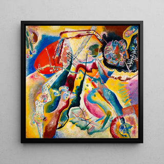 Red Spot Painting - Wassily Kandinsky | Art print Wall decoration painting poster copy