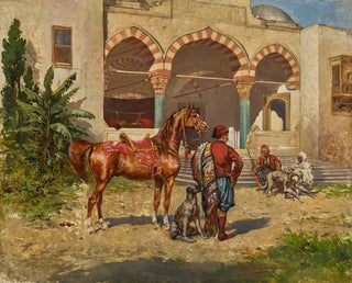 Tadeusz Ajdukiewicz - A turkish courtyard.webp