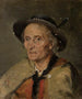 Portrait of a Highlander — Tadeusz Ajdukiewicz — elderly man in a dark feathered hat