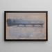 Pont sur la Seine - Tadeusz Makowski — gerahmtes Bild an der Wand
