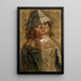 Petite fille au chapeau - Tadeusz Makowski — quadro incorniciato alla parete