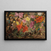 Fiori in un giardino - Tadeusz Makowski — quadro incorniciato alla parete